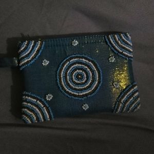 Beaded coin purse